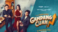 Poster utama film Gampang Cuan. (Dok. Temata Studios)