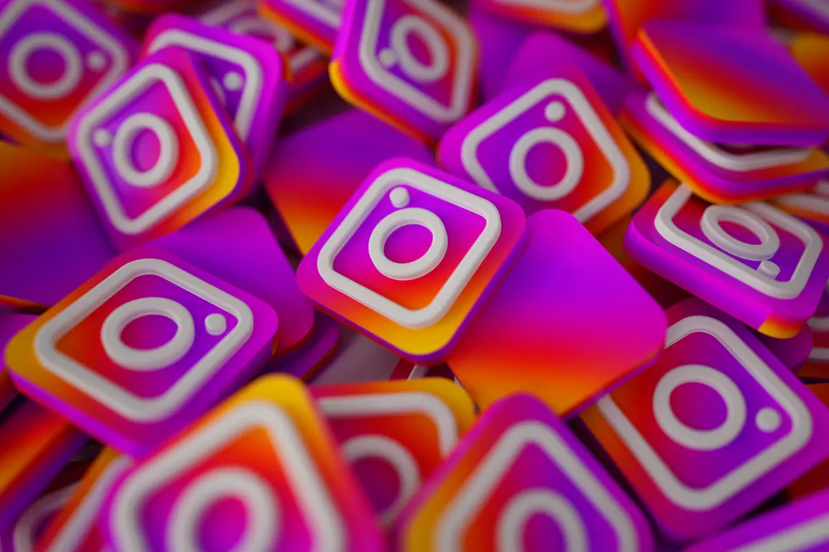 Ilustrasi logo Instagram