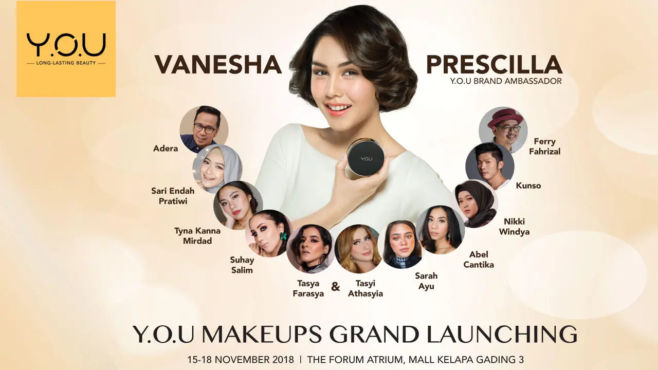 Grand Launching Y.O.U Makeups
