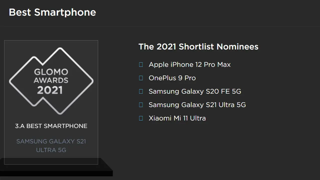 Samsung Galaxy S21 Ultra 5G jadi Smartphone Terbaik