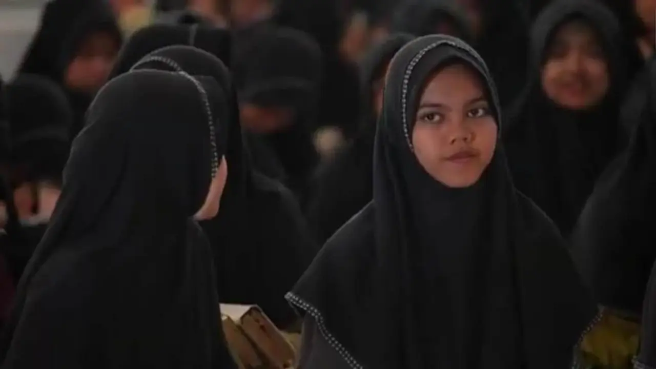 Momen spesial Nuzulul Qur'an di pesantren. (Foto: Istimewa)