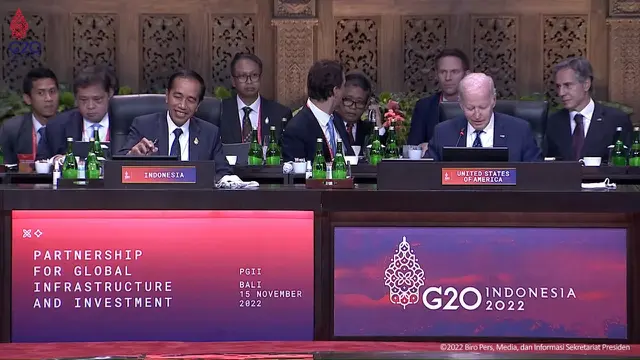 Pertemuan Partnership for Global Infrastructure and Investment (PGII)
