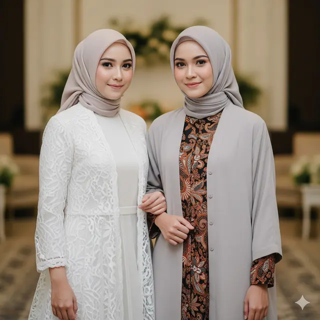 Tips Memilih Dress & Outer Pesta Muslimah