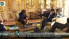 Nemo dibiarkan berkeliaran ketika Presiden Emmanuel Macron tengah memimpin rapat dengan tiga menteri junior di Istana Elysee.