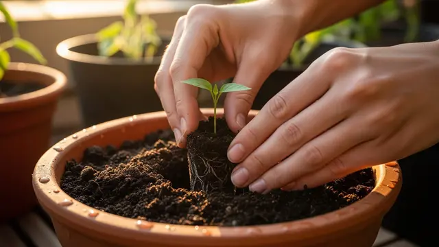 cara menanam cabe di pot agar tumbuh subur