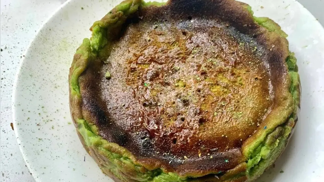 Resep matcha cheesecake. (dok. Cookpad @Cooking_withAy)