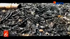 eorang kakek yang sedang membersihkan ladang diduga terjebak api ketika membakar sampah dedaunan di ladang bambu