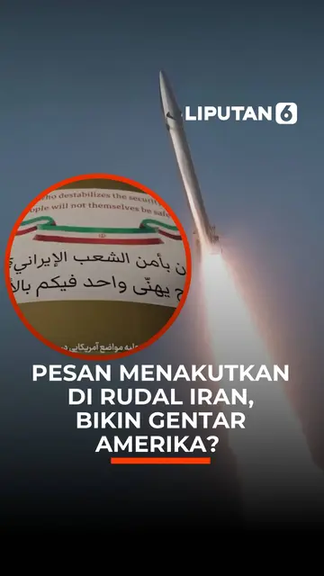 Pesan Menakutkan di Rudal Iran, Bikin Gentar Amerika?
