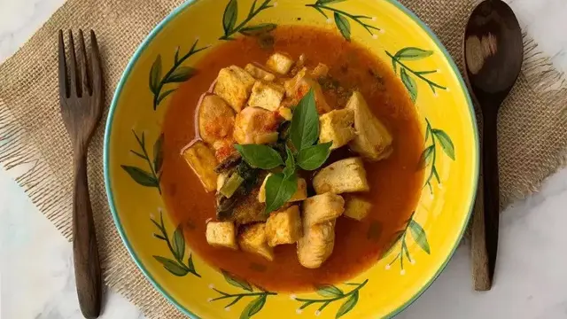 Resep ayam tahu bumbu seblak. (dok. Cookpad @kupa)
