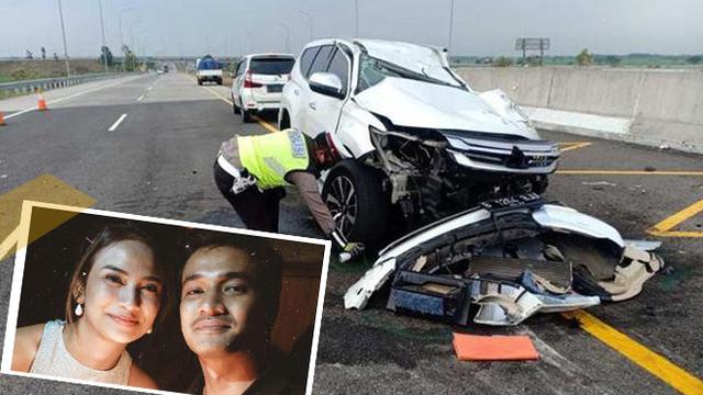 Banner Infografis Kecelakaan Maut dan Cinta Sehidup Semati Vanessa Angel - Bibi Andriansyah