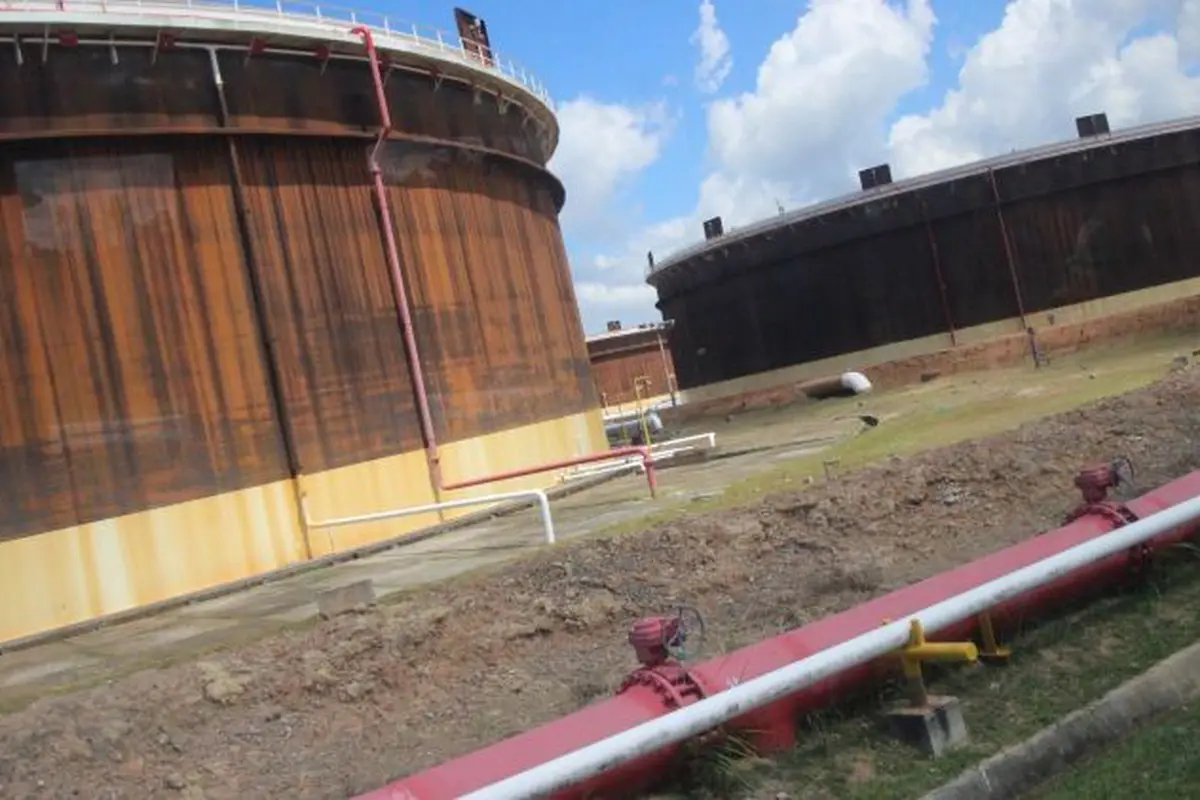 Pembangunan jaringan gas di Balikpapan, Kalimantan Timur. 