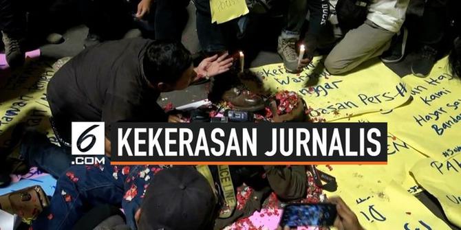 VIDEO: Wartawan Hitam Jakarta Kecam Kekerasan Polisi ke Jurnalis