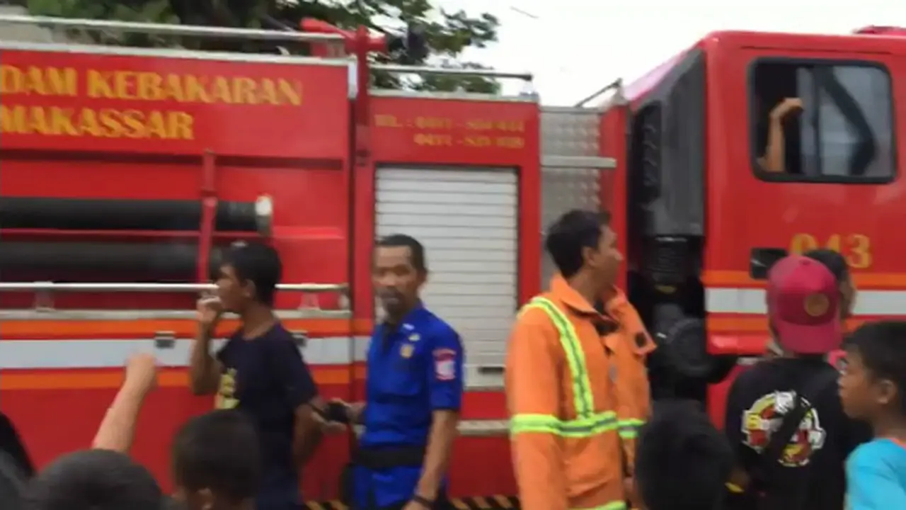 Petugas Pemadam Kebakaran di Makassar Jadi Korban Prank