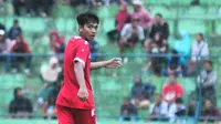 Pemain termuda Arema FC, Titan Agung Bagus Fawazzi. (Bola.com/Iwan Setiawan)