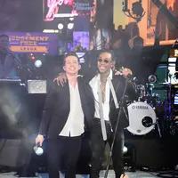 Wiz Khalifa dan Charlie Puth (AFP/Bintang.com)