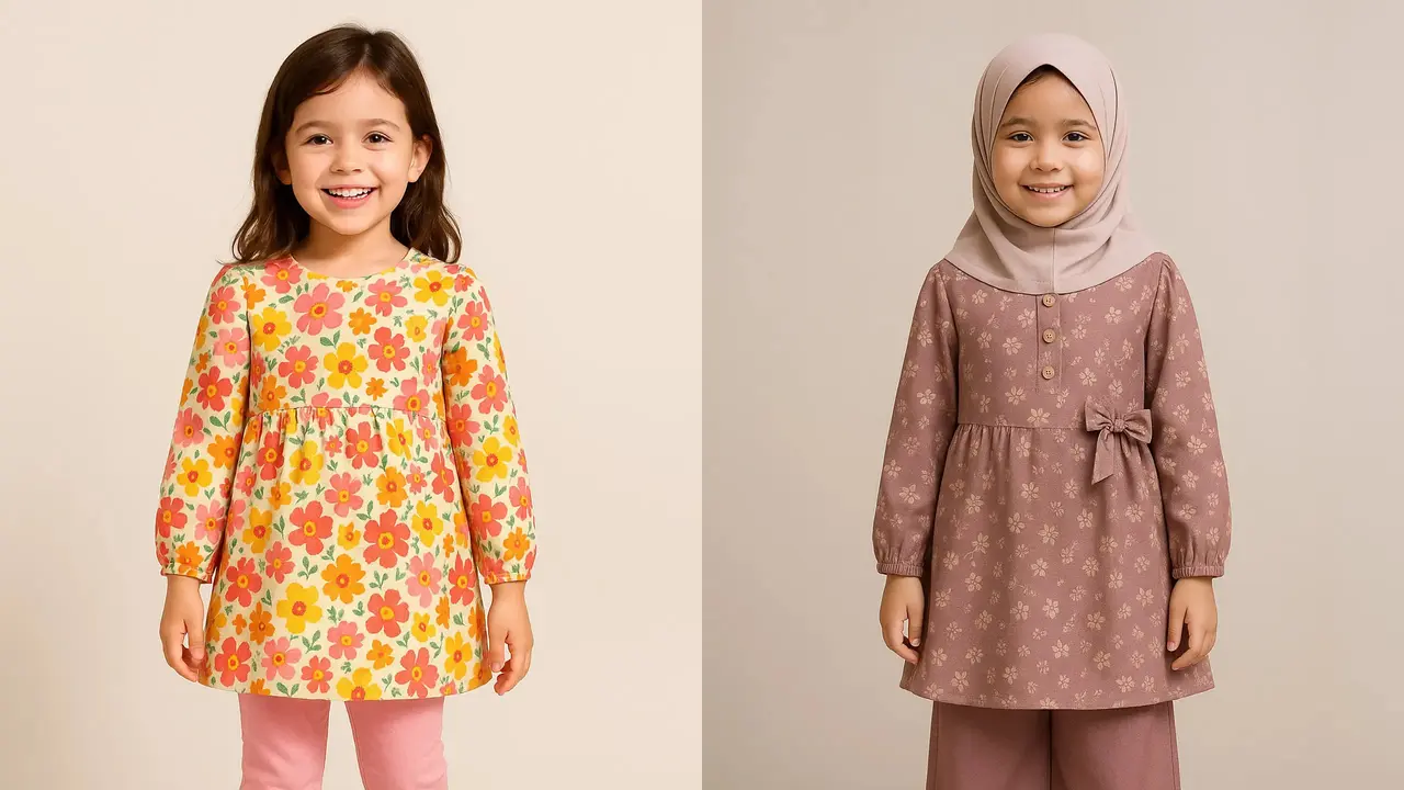 Model Tunik Anak SD
