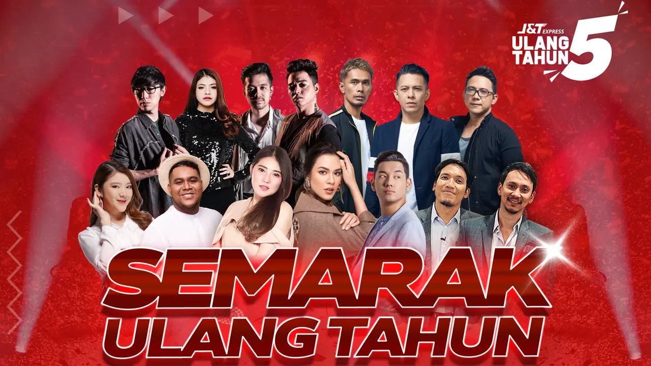 Weird Genius, Raisa Hingga Noah Meriahkan Puncak Perayaan Ultah ke-5 J&T Express