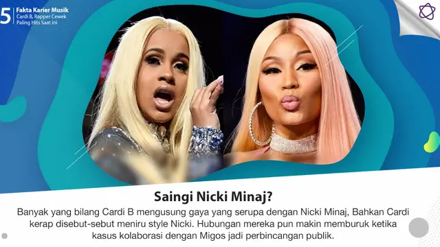 Infografis Cardi B 5