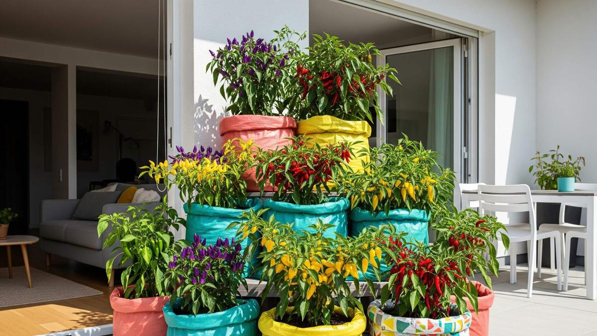 7 Ide Kebun Cabai di Karung Beras Bekas untuk Panen Lebat Sepanjang Tahun