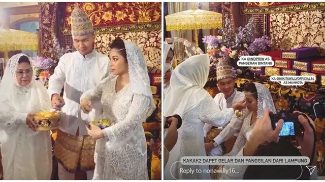 6 Momen Pengajian 4 Bulanan Kehamilan Nikita Willy, Kental Nuansa Adat