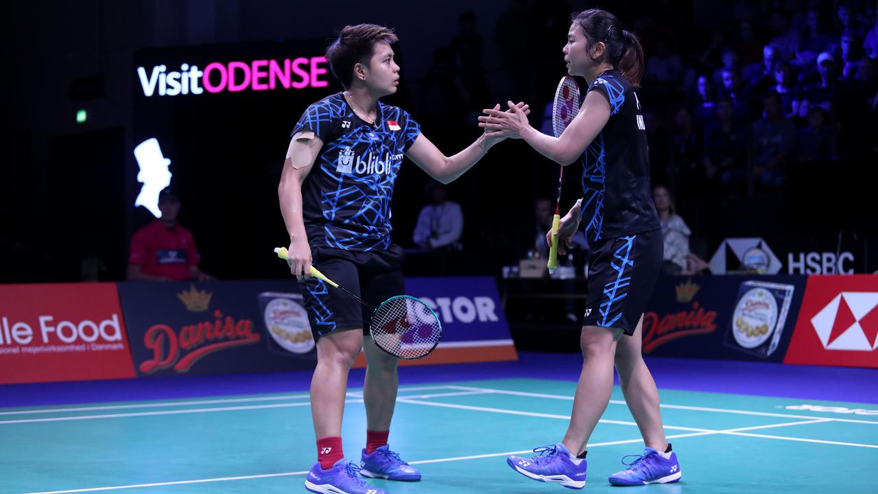 Ganda putri Indonesia Greysia Polii / Apriyani Rahayu