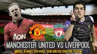 MU vs Liverpool: Rooney dan Suarez Adu Tajam di Old Trafford