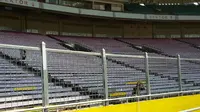 Stadion Utama Gelora Bung Karno (SUGBK) dipoles untuk menyambut partai final Piala Presiden 2015 antara Persib Bandung kontra Sriwijaya FC. 