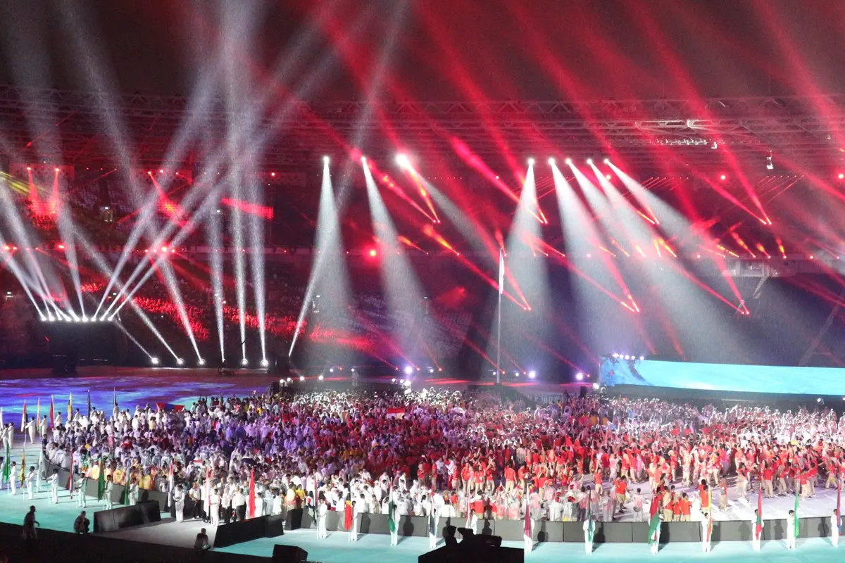 Closing ceremony Asian Games 2018