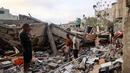 Di sisi lain, militer Israel kian menggencarkan serangannya di wilayah Gaza. (Eyad BABA/AFP)