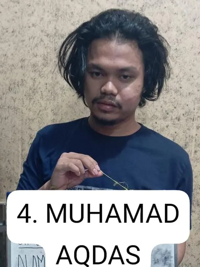 Identitas tahanan kabur MUHAMMAD AQDAS