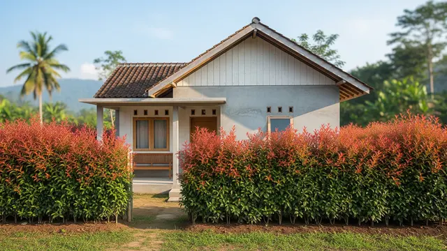 Model Pagar Rumah Desa