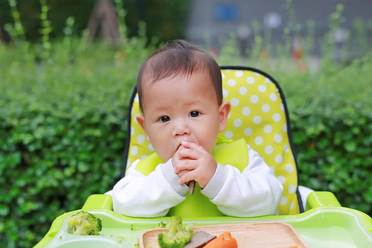 anak makan