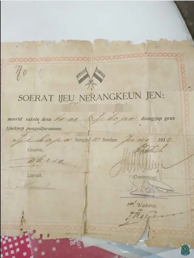6 Potret Dokumen Zaman Dahulu Ini Curi Perhatian, Ada Ijazah Tahun 1918