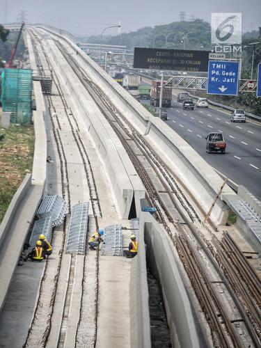 LRT Jakarta Rampung H-7 Asian Games