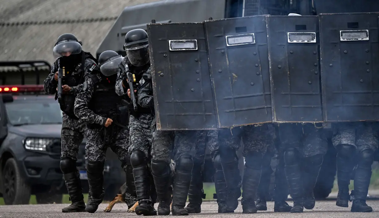 G20 merupakan forum kerja sama multilateral yang terdiri dari 19 negara utama dan Uni Eropa (UE). Dibentuknya G20 bertujuan untuk mewujudkan pertumbuhan global yang kuat, berkelanjutan, seimbang, dan inklusif. (Mauro PIMENTEL/AFP)