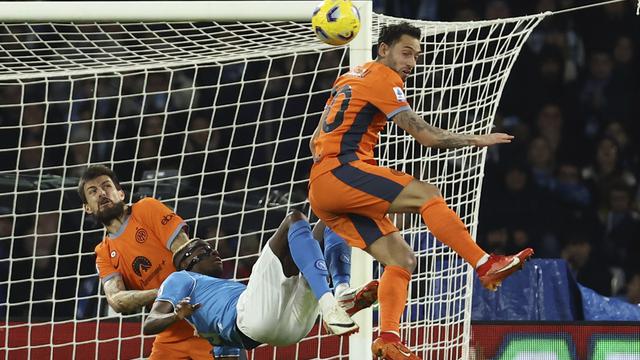 Hasil Napoli vs Inter Milan Liga Italia
