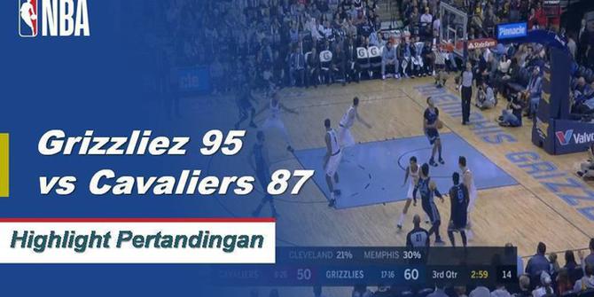 Cuplikan Hasil Pertandingan NBA : Grizzlies 95 vs Cavaliers 87