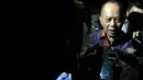 Ketua Harian DPP Partai Demokrat (PD) Syarief Hasan menolak berpendapat terkait sikap ataupun pilihan pribadinya pada pemilihan presiden dan wakil presiden (pilpres) 2014. Rabu (28/5/14) (Liputan6.com/Johan Tallo)