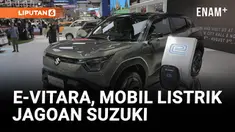 Suzuki resmi perkenalkan e-Vitara di GIIAS 2025, mobil listrik pertamanya untuk pasar Indonesia. Mobil ini rencananya mulai dijual awal 2026, dengan jarak tempuh hingga 500 km.