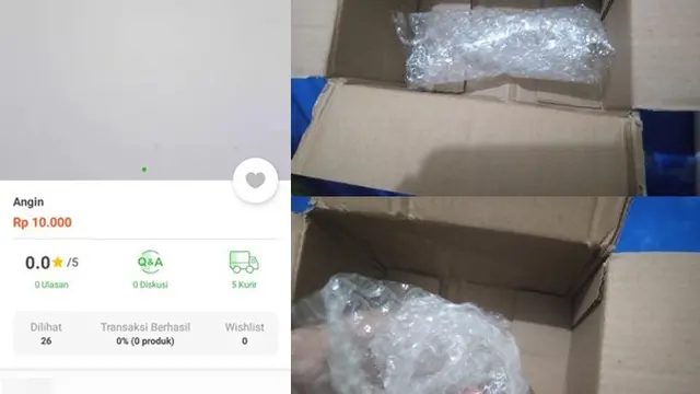 6 Jualan Napas dan Angin di Online Shop Ini Nyeleneh, Bikin Pembeli Mikir