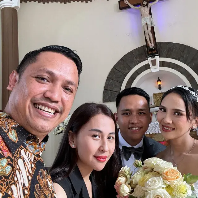 Pernikahan Richard Eliezer dan Ling Ling di Manado, Sulawesi Utara. (Foto: Dok. Instagram @ronnytalapessy)