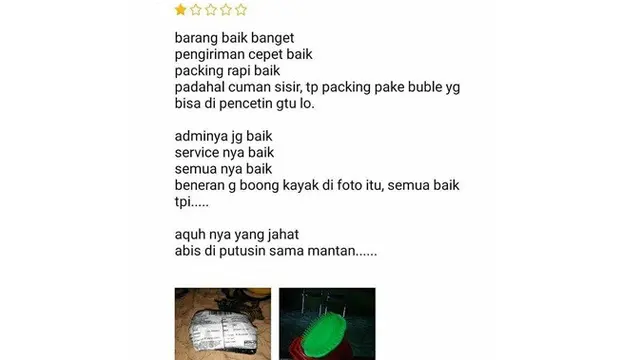 7 Ulasan Pelanggan Saat Belanja Online Ini Bikin Geregetan