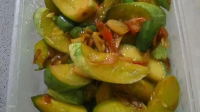 Masak timun kecap
