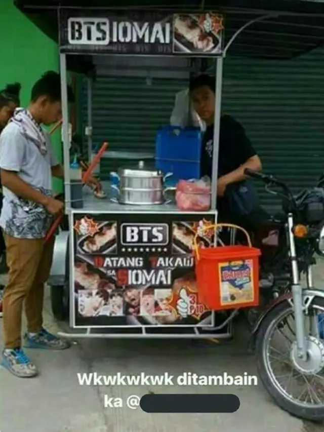 6 Spanduk Jualan Libatkan BTS Ini Bikin Ngakak