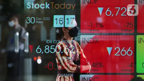 Indeks Harga Saham Gabungan Akhir Tahun 2022 Ditutup Lesu