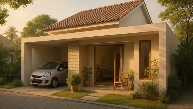 Model Rumah Sederhana Bergaya Mewah