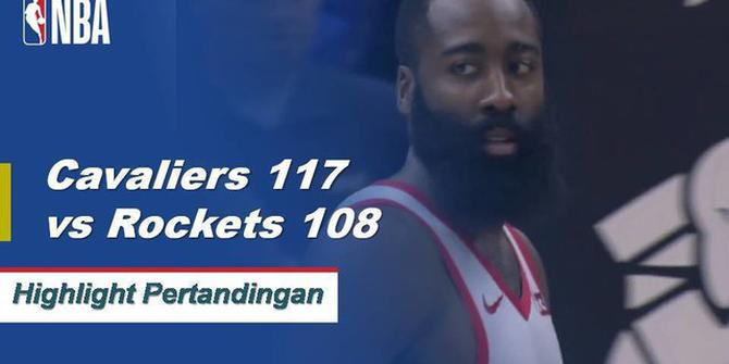 Cuplikan Pertandingan NBA : Cavaliers 117 vs Rockets 108