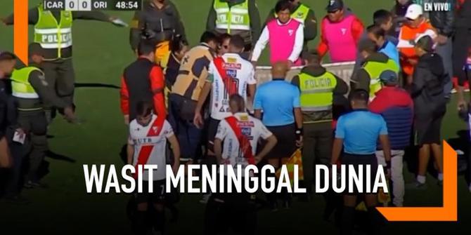 VIDEO: Serangan Jantung, Wasit Sepak Bola Meninggal di Lapangan