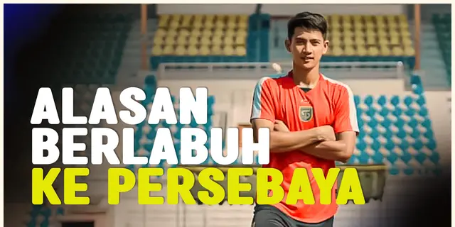VIDEO: Dapat Tawaran Banyak Klub, Ini Alasan Malik Risaldi Pilih Persebaya