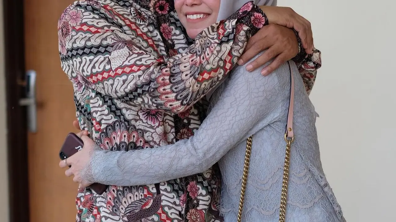 Lesti Kejora dan ayahnya